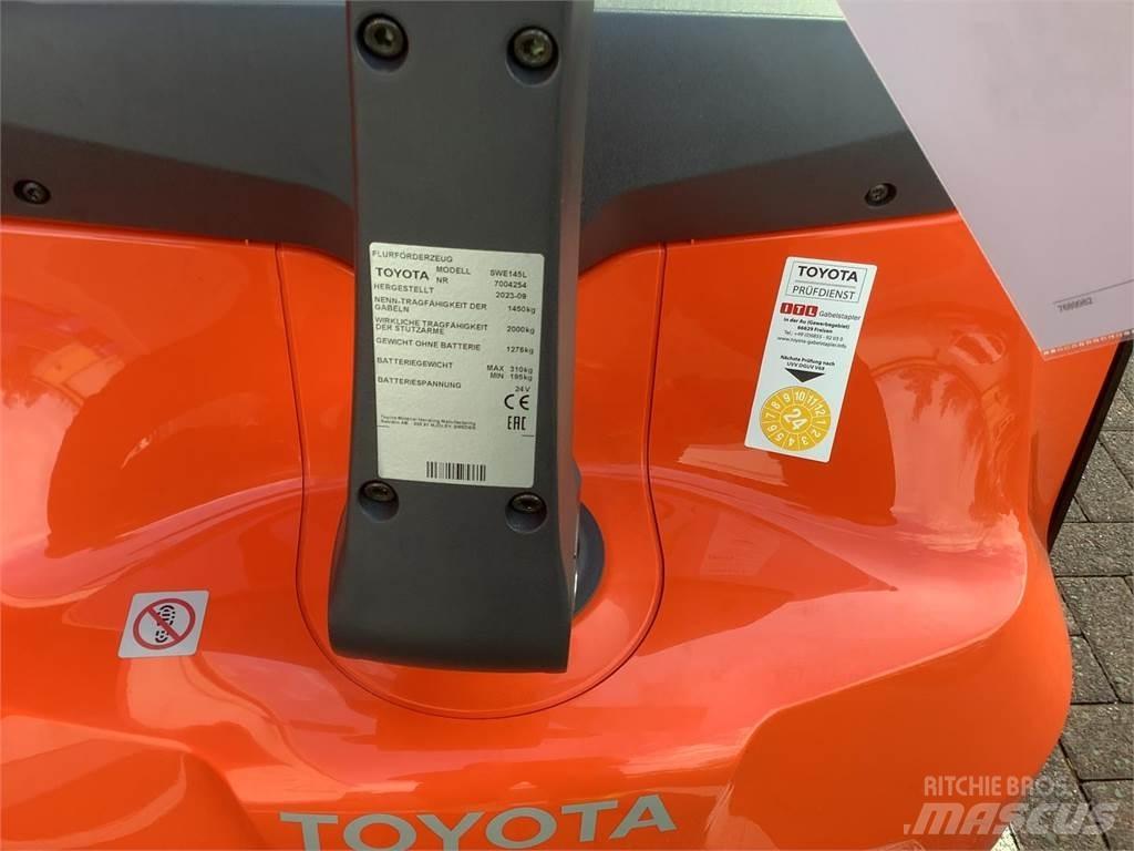 Toyota SWE145L Ручные штабелёры с электроподъёмом