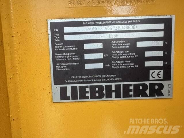 Liebherr L 566 / Waage Фронтальные погрузчики