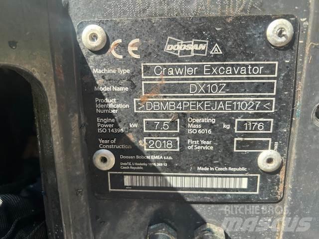 Doosan DX10Z Малые экскаваторы 7т-12т