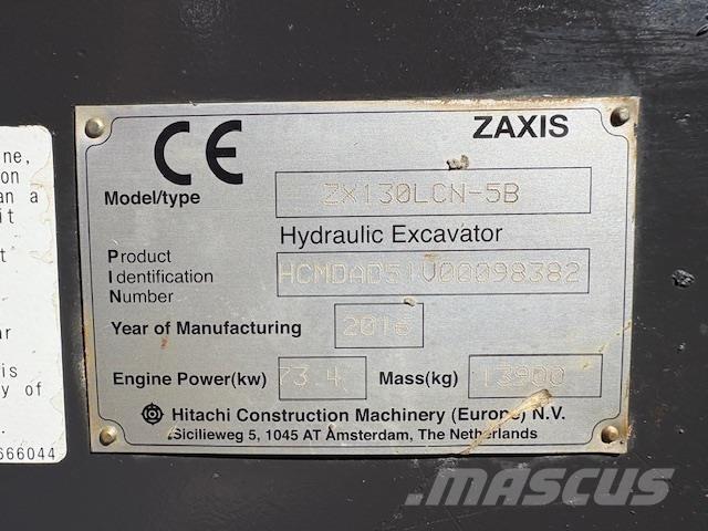 Hitachi ZX130-5 Гусеничные экскаваторы
