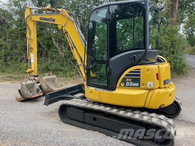 Komatsu PC55 MR-5 Малые экскаваторы 7т-12т