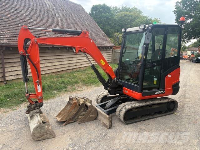 Kubota KX027-4 Малые экскаваторы 7т-12т