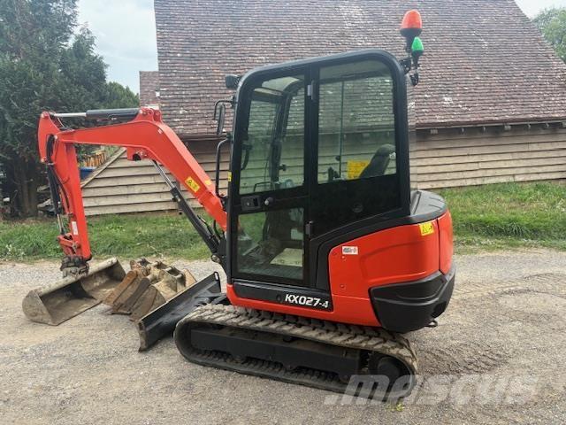 Kubota KX027-4 Малые экскаваторы 7т-12т