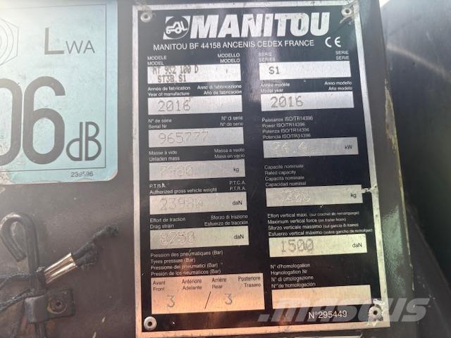 Manitou MT932 Телескопические погрузчики