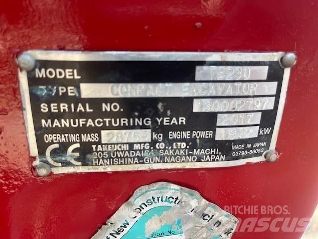 Takeuchi TB230 Малые экскаваторы 7т-12т