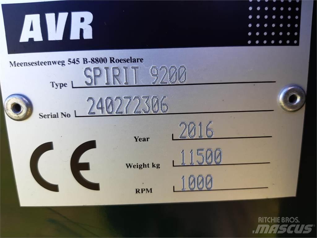 AVR SPIRIT 9200 Картофелеуборочные комбайны