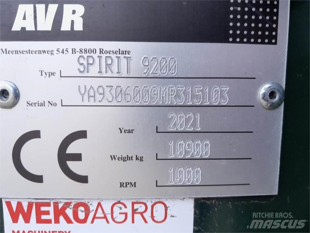 AVR SPIRIT 9200 Картофелеуборочные комбайны