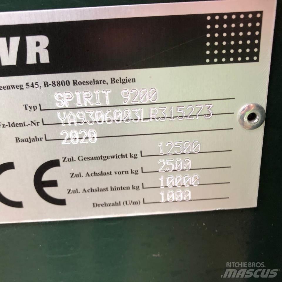 AVR SPIRIT 9200 Картофелеуборочные комбайны