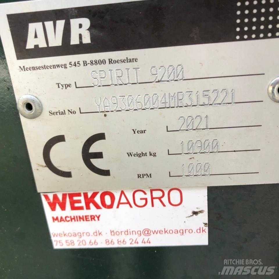AVR SPIRIT 9200 Картофелеуборочные комбайны