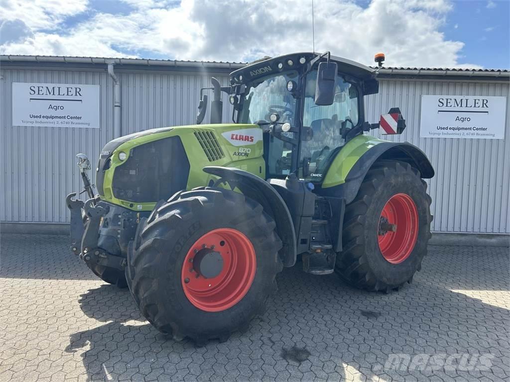 CLAAS AXION 870 Трактора