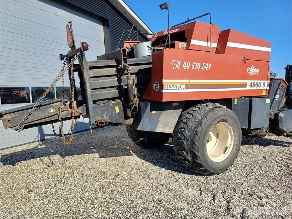 Hesston 4860S Тюковые пресс-подборщики