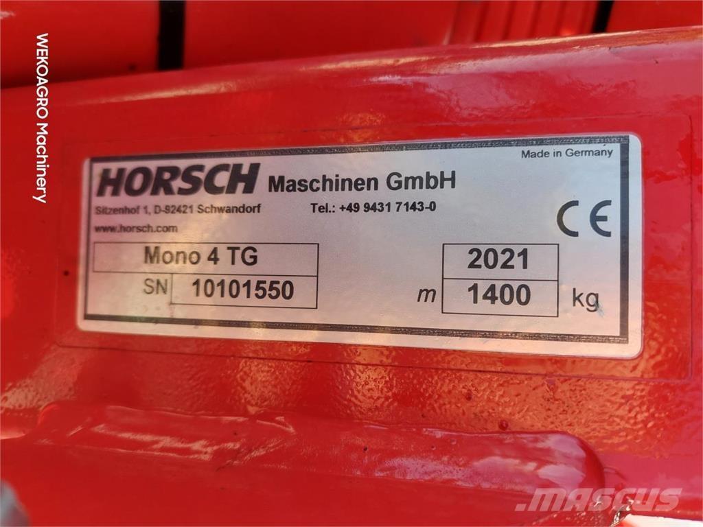 Horsch Mono 4 TG Плуги