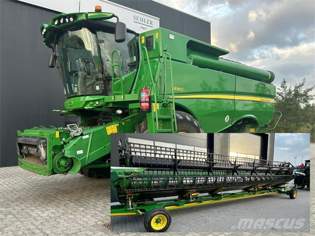 John Deere S690 Зерноуборочные комбайны