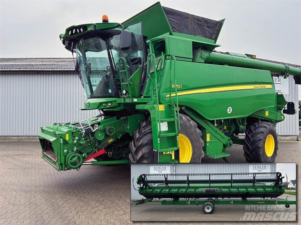 John Deere T670 Зерноуборочные комбайны