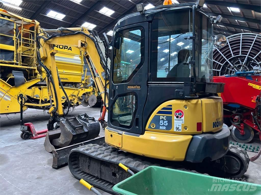 Komatsu PC 55 MR Гусеничные экскаваторы