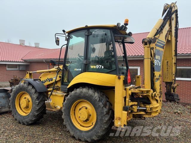 Komatsu WB97 Экскаваторы-погрузчики