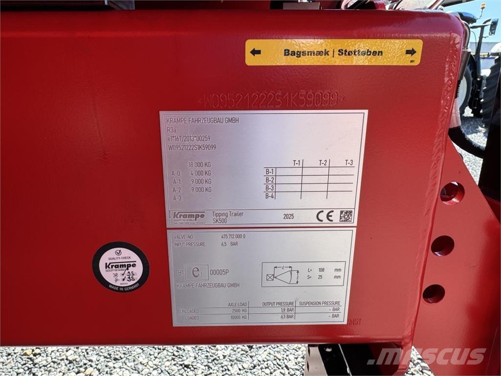 Krampe SK500 Грунтовые катки