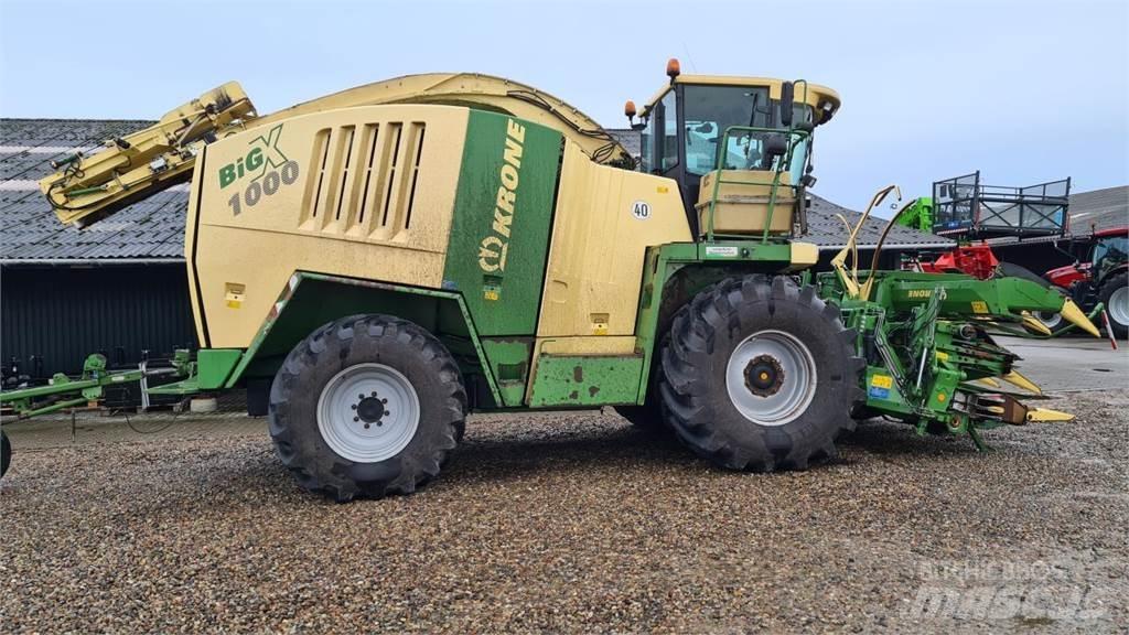 Krone BIG X 1000 Прицепные кормоуборочные комбайны