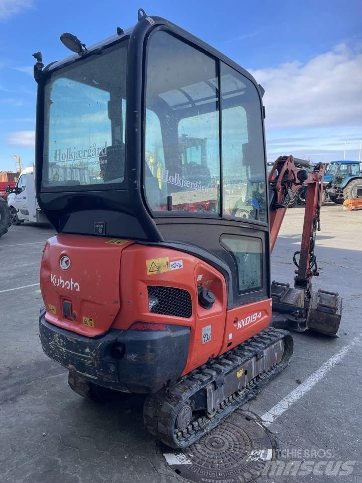 Kubota KX19-4 Мини-экскаваторы
