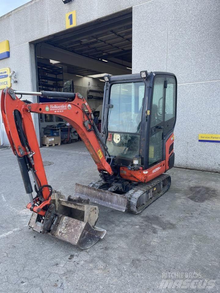 Kubota KX19-4 Мини-экскаваторы