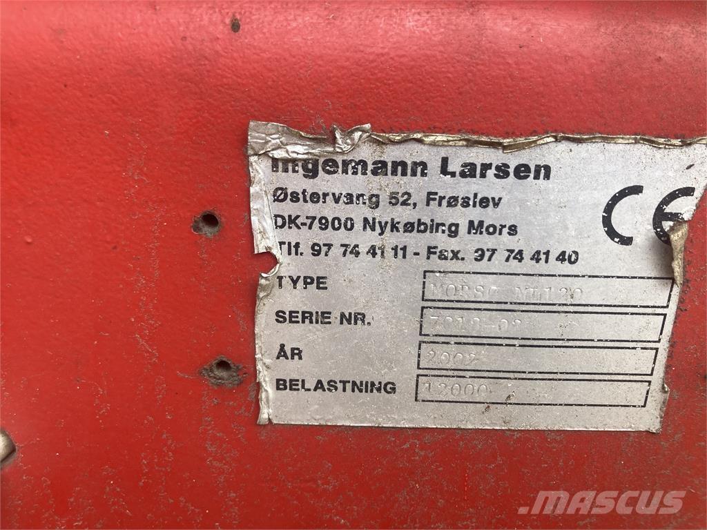Morsø ML120 Тракторные самосвальные прицепы