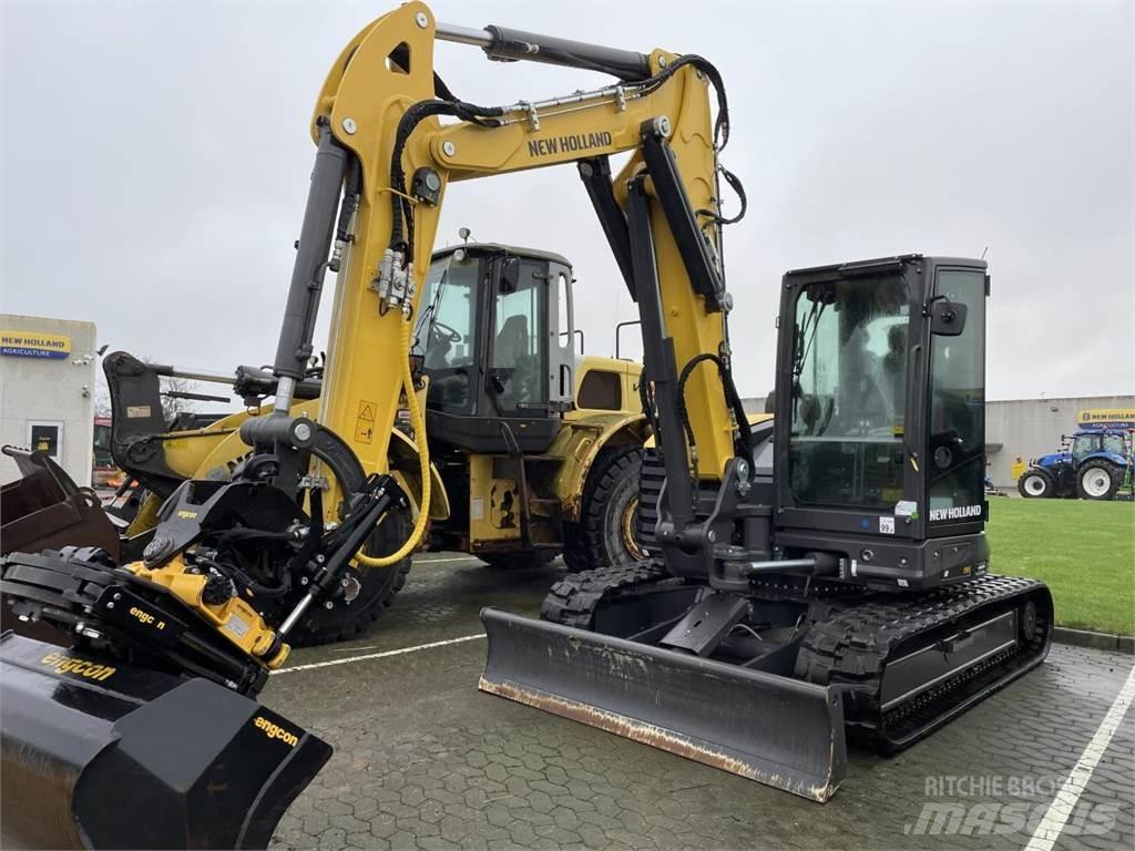New Holland E100D Мини-экскаваторы