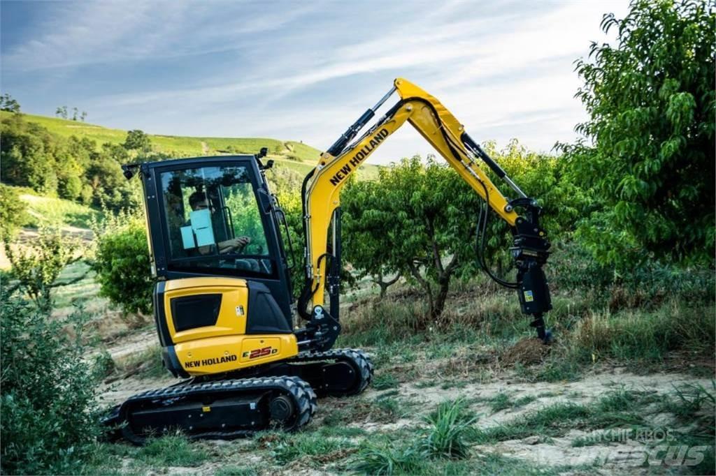 New Holland E25D Мини-экскаваторы