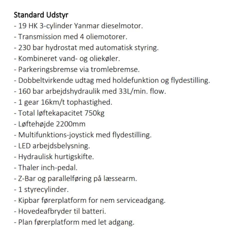 Thaler 1220 Малые погрузчики
