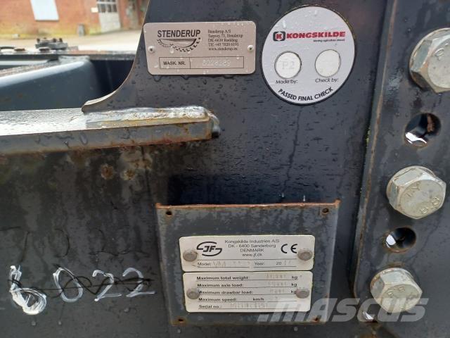  UNDERVOGN NR. 87 Тракторные самосвальные прицепы