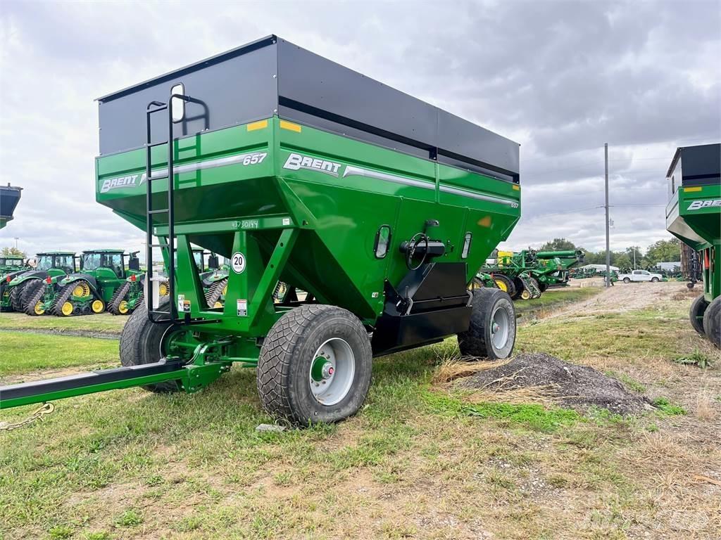 Brent 657 Прицепы перегрузчики зерна