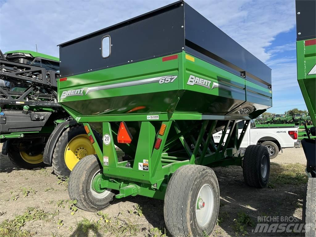 Brent 657 Прицепы перегрузчики зерна