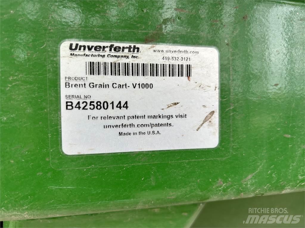 Brent V1000 Прицепы перегрузчики зерна