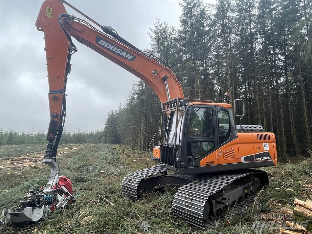 Doosan DX180LC Харвестеры