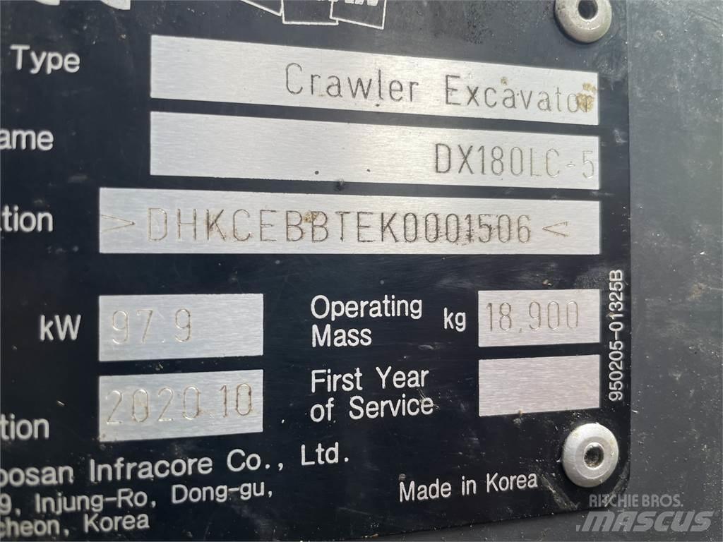 Doosan DX180LC Харвестеры
