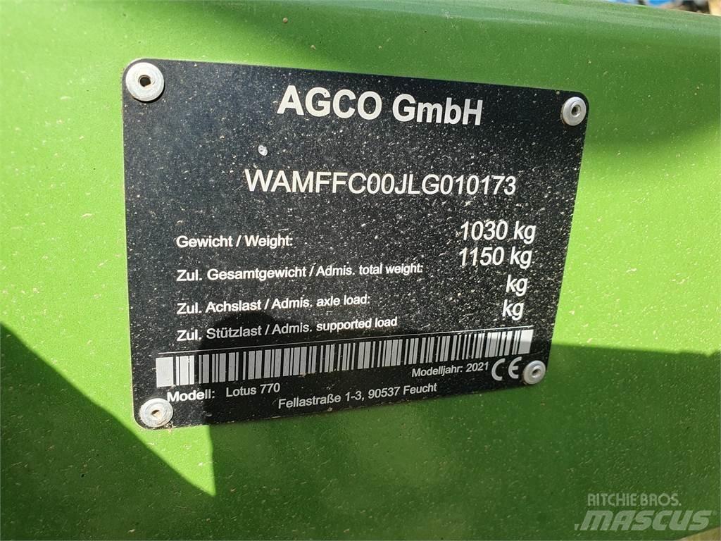 Fendt LOTUS 770 Грабли-ворошилки