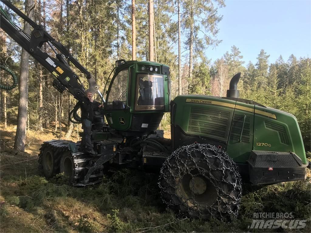 John Deere 1270G Харвестеры