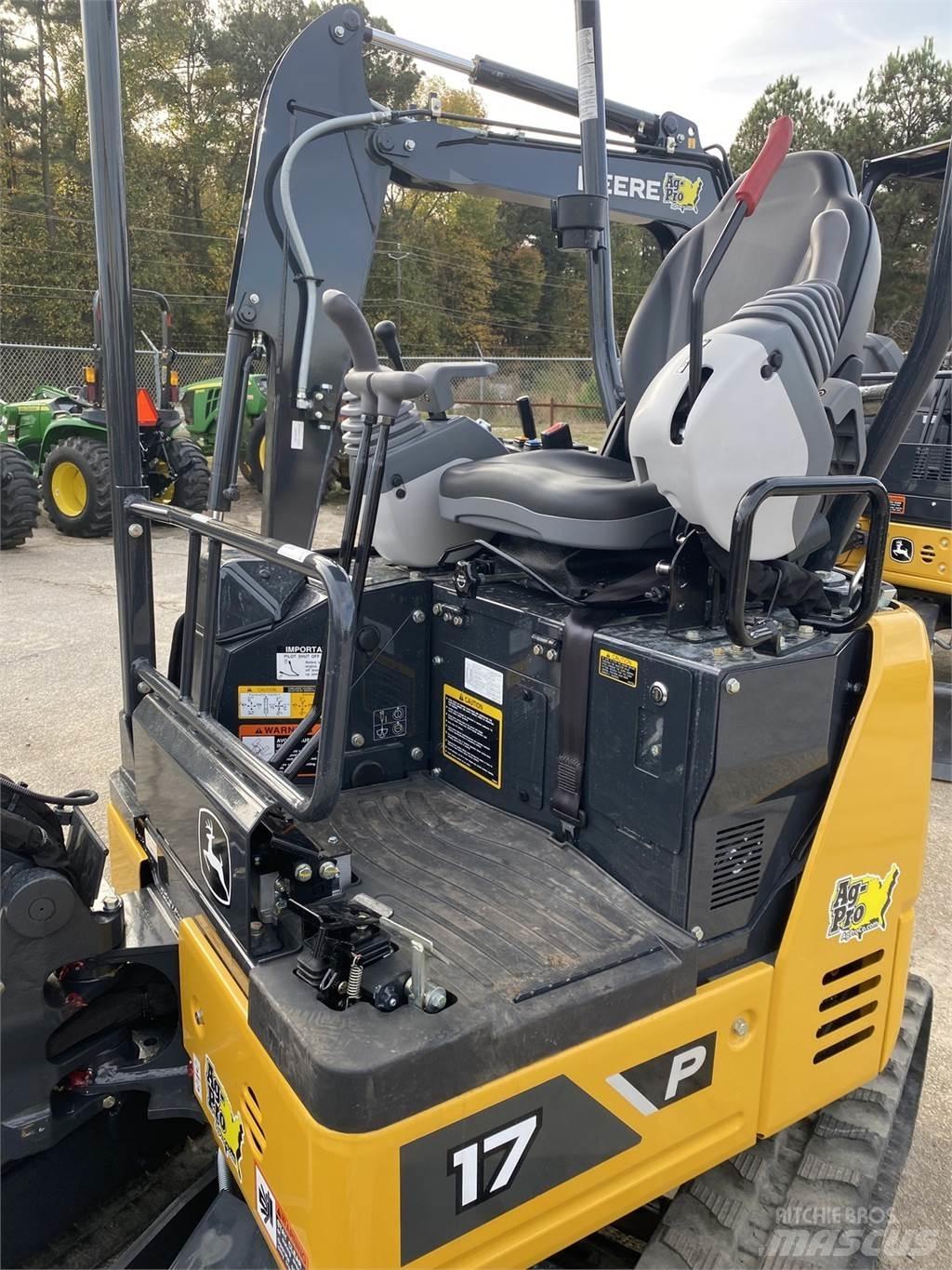 John Deere 17 P Мини-экскаваторы