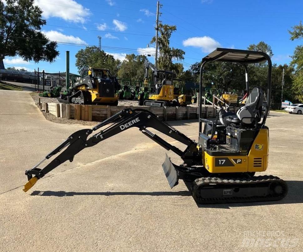 John Deere 17 P Мини-экскаваторы