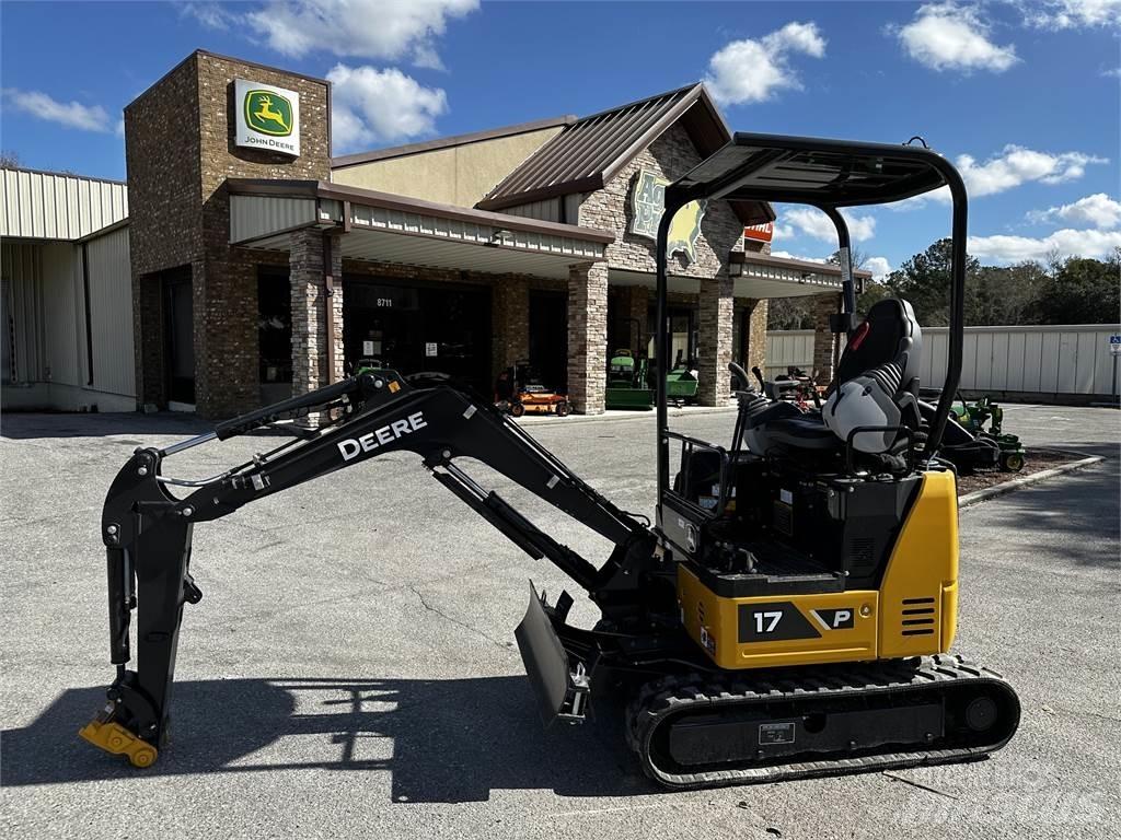 John Deere 17 P Мини-экскаваторы