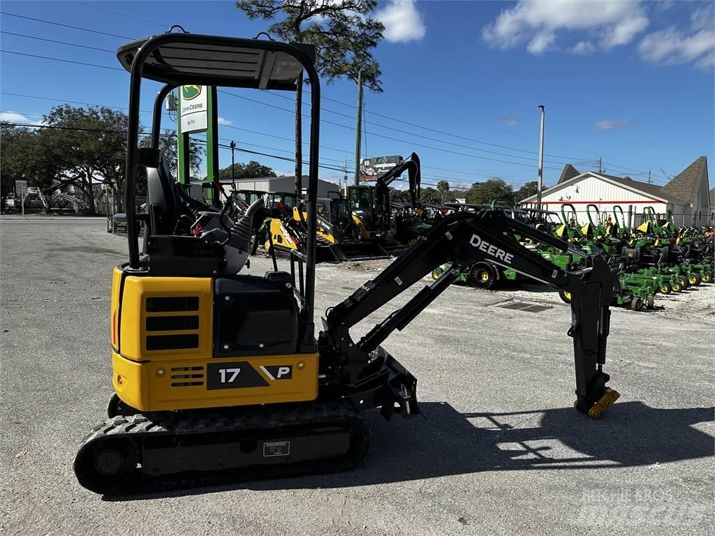 John Deere 17 P Мини-экскаваторы