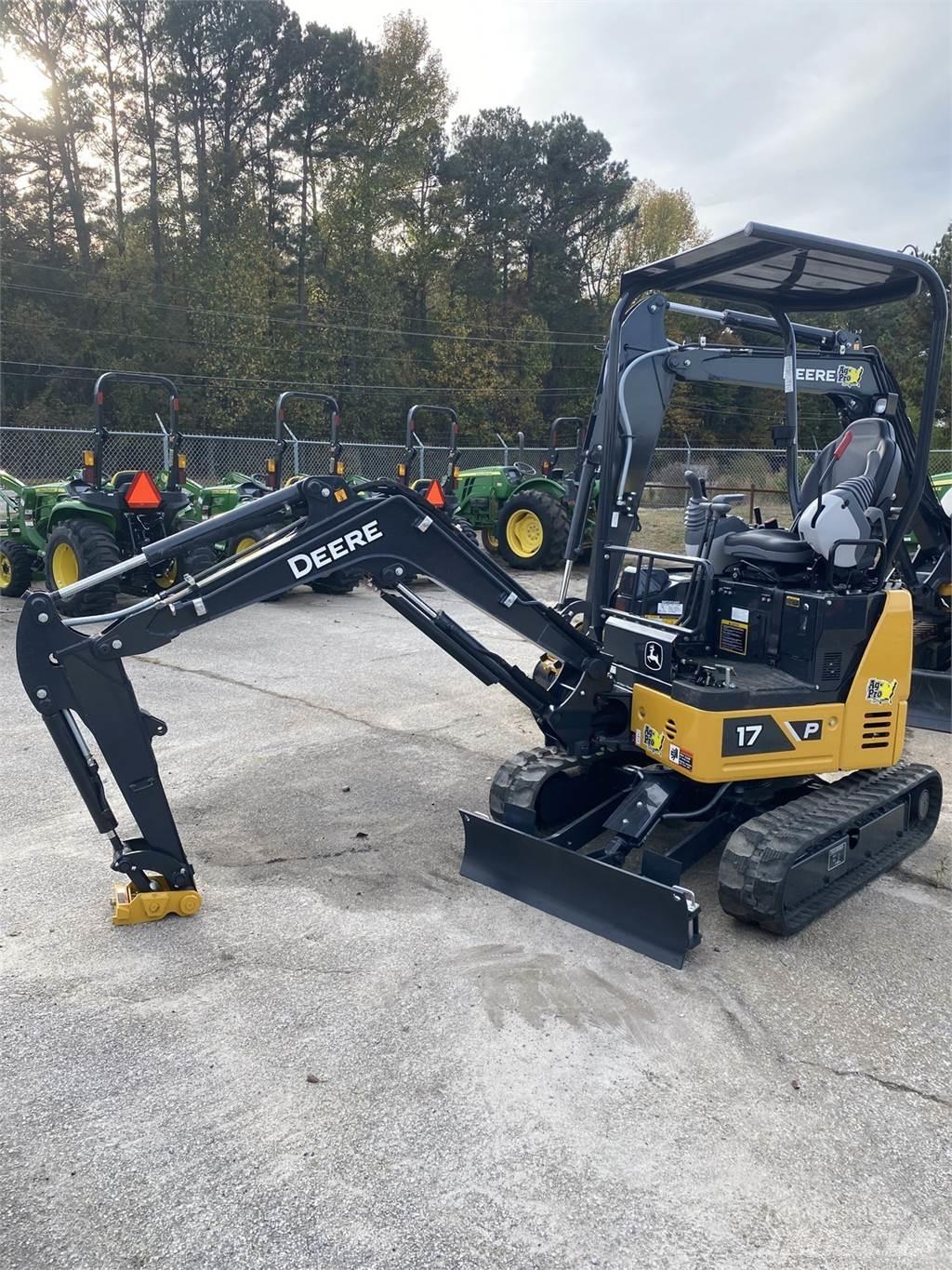 John Deere 17 P Мини-экскаваторы