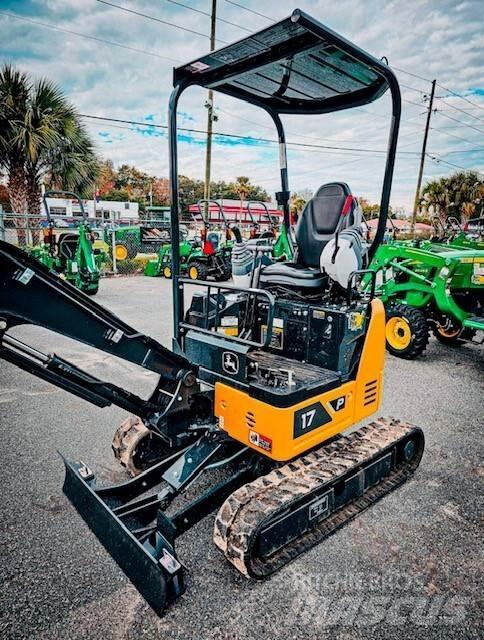 John Deere 17 P Мини-экскаваторы