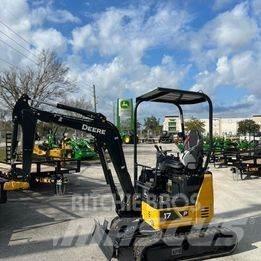 John Deere 17 P Мини-экскаваторы
