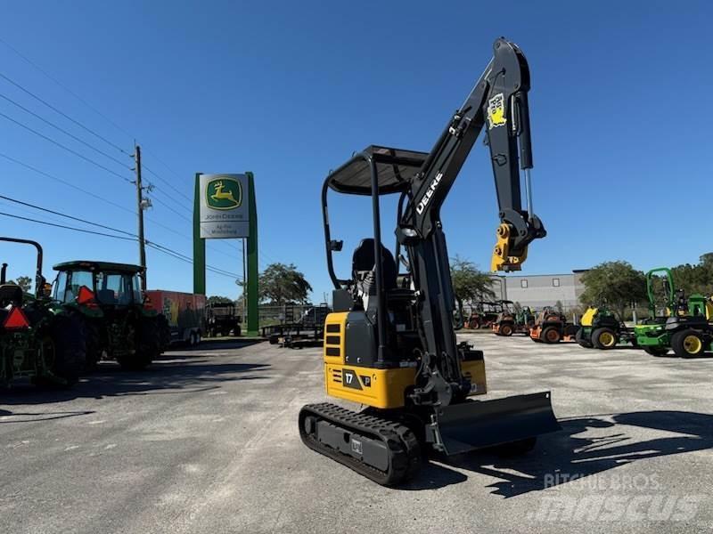 John Deere 17 P Мини-экскаваторы