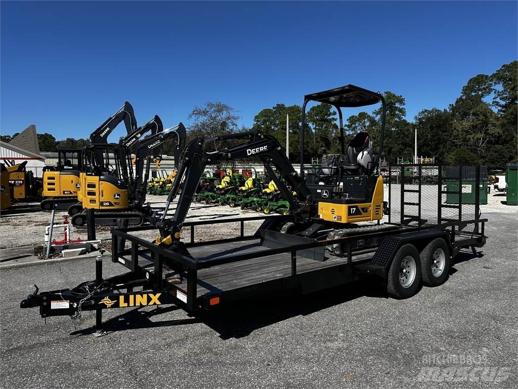 John Deere 17 P Мини-экскаваторы