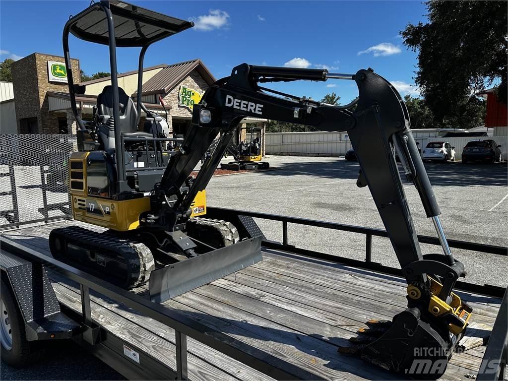John Deere 17 P Мини-экскаваторы