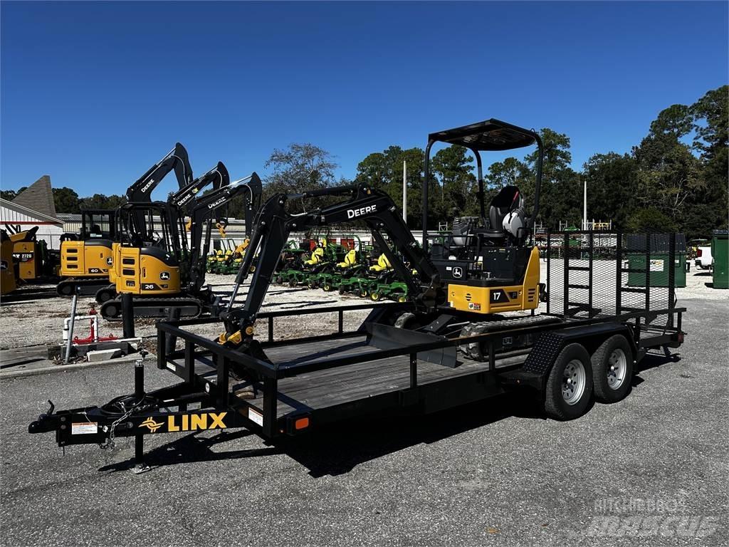 John Deere 17 P Мини-экскаваторы