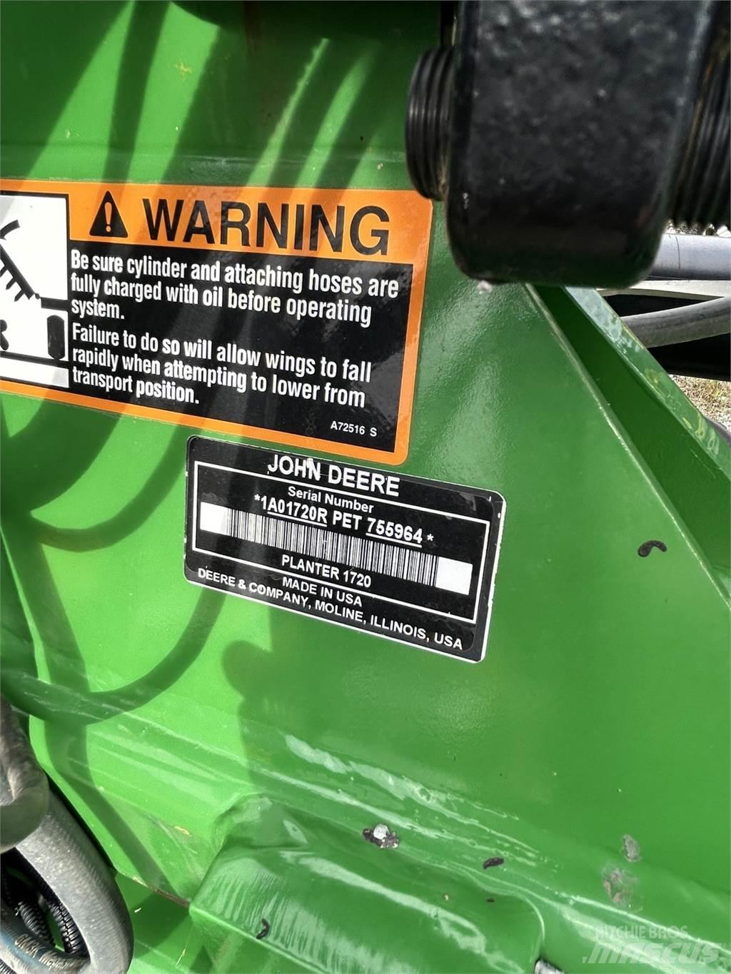 John Deere 1720 Сажалки
