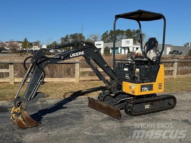 John Deere 17G Мини-экскаваторы