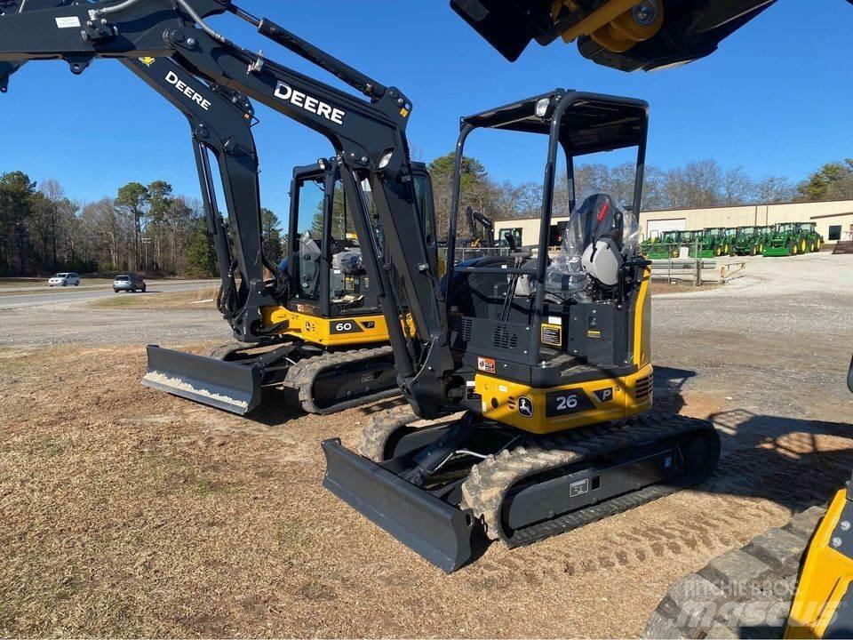 John Deere 26 P Мини-экскаваторы